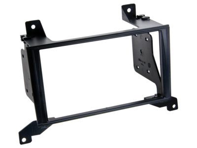 2-DIN Paneel Hyundai Santa Fé (CM) 2009-2012 - Zwart