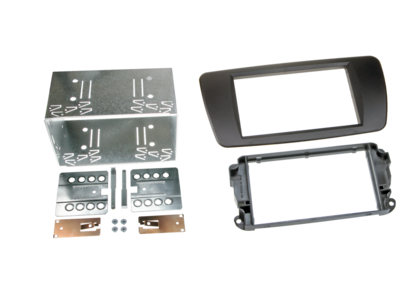 2-DIN Paneel Seat Ibiza (6J) 2008-2017 - Nit Zwart