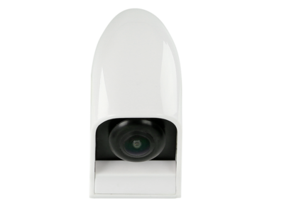 Achteruitkijkcamera bestelwagen/camper druppelvormig wit