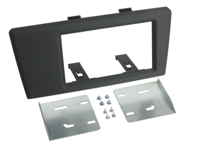 2-DIN Paneel Volvo S60/ V70/ XC70 2000-2004 - antraciet