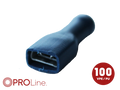 Kabelschoen 6.3x0.8 blauw (100stuks) ACV PROLine