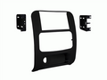 2-DIN radiopaneel Jeep Cherokee(KJ)/Liberty(KJ) zwart