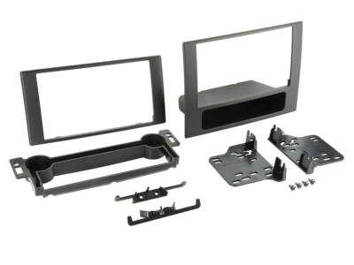 2-DIN Paneel Jeep Compass/ Patriot 2007 -2008 - zwart