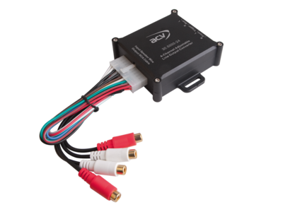 High-Level Adapter 4 kanaals met remote