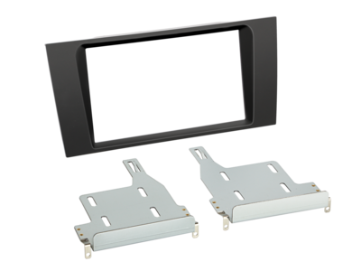 2-DIN Paneel Audi A4 Symphony 2000-2001 Zwart