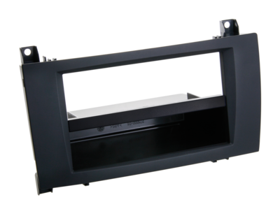 2-DIN Paneel RT met pocket Mercedes Benz SLK-Klasse 2004-2011 - Zwart