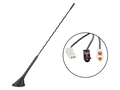Dakantenne AM/FM DAB/DAB+ 60° staafneiging 12V extern