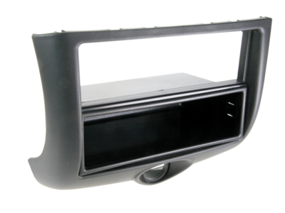 2-DIN Paneel Toyota Yaris (P1) Yaris Verso (P2) 1999-2003 - Zwart
