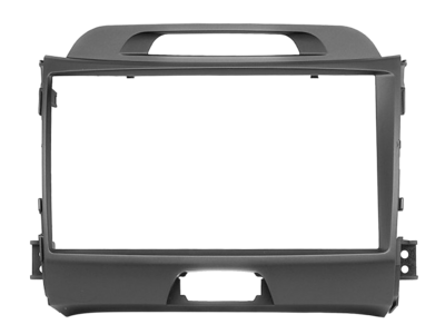 ACV - 9" paneel Kia Sportage (SL) 2010-2016 donker grijs - Inbouwpanelen - artikel 381178-90-1