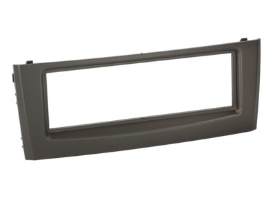 1-DIN Paneel Fiat Grande Punto (199) 2005-2013 / Linea (323) 2007-2013 - Zwart