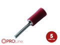 kabelschoen 0.5x1.5 rood 5stuks in blister