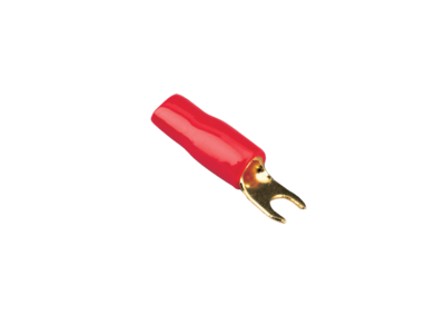 Vork kabelschoen 10 mm² 50 Stuks rood