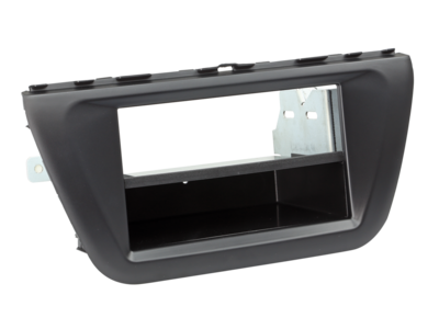 2-DIN Paneel met pocket Suzuki SX4 S-Cross 2013-2018 - Zwart