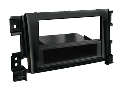 2-DIN Paneel Suzuki Grand Vitara (JT) 2005-2015 - Zwart