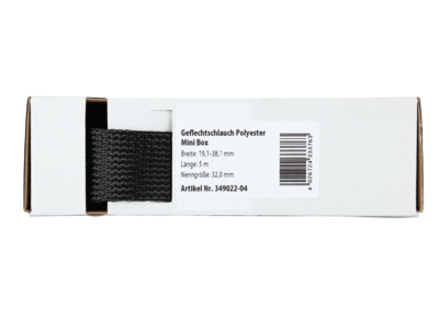 Gevlochten Kabelbescherming Mini Box 19.1 - 38.1 mm / Lengte 5 meter