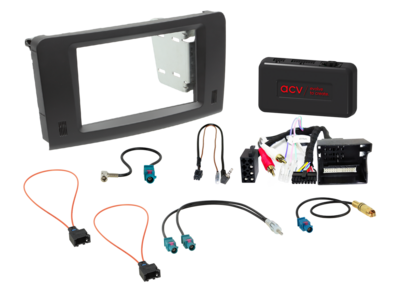 2-DIN-set Mercedes M-Klasse (W164)/GL-Klasse (X164)