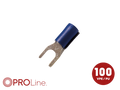 Kabelvork 1.5x2.5 blauw M4 (100stuks) ACV PROLine