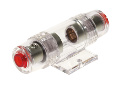 AGU zekeringhouder (zilver ) 10 - 20 mm² input