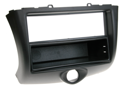 2-DIN Paneel Toyota Yaris (P1) Yaris Verso (P2) 2003-2005 - Zwart