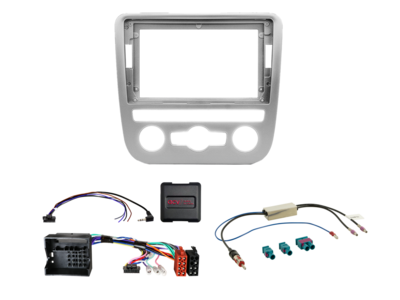 ACV - 9" Kit VW Scirocco met enkele klimaatregeling I SWC/antenne - 2-DIN Kit - artikel 691320-96-2