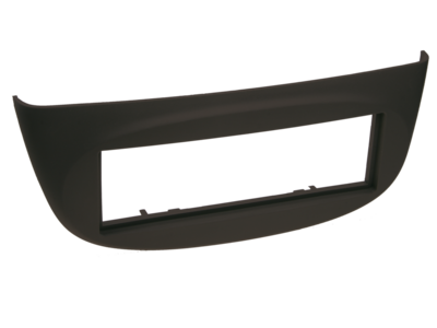 1-DIN Paneel Renault Twingo II (N) / Wind (N) - Zwart