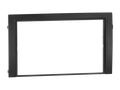 2-DIN Paneel Skoda Fabia (6Y) 07/2004-12/2007 - zwart