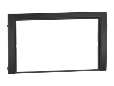 2-DIN Paneel Skoda Fabia (6Y) 07/2004-12/2007 - zwart