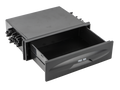 Opbergvak voor 2-DIN frontpanelen, lade om vast te schroeven