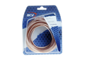 Luidspreker kabel 2 x 0,75 mm transparant blauw 10 Meter