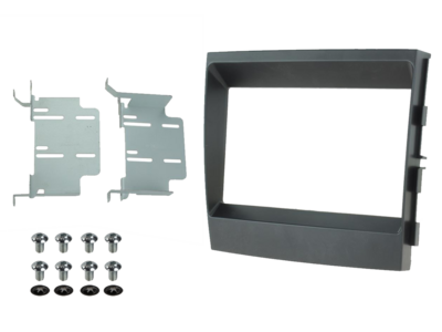 2-DIN Paneel Porsche Panamera 2009-2016 - Zwart