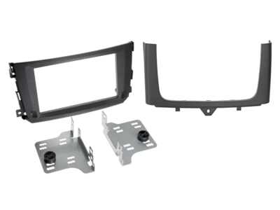 2-DIN Paneel Smart Fortwo 2010-2015 OEM Navigatie -> - Zwart