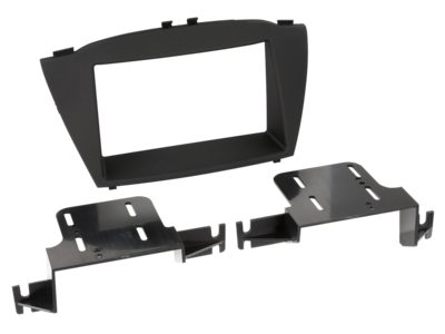 2-DIN Paneel Hyundai ix35 2013-2015 - Zwart