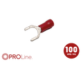 Kabelvork 0.5x1.5 rood M6 (100stuks) ACV PROLine