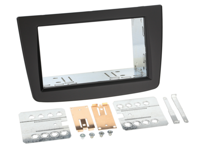 2-DIN Paneel Alfa Romeo MiTo | 2013-> | - Zwart