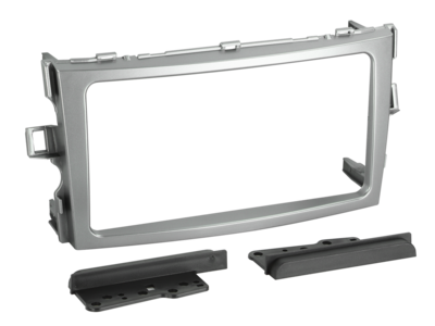 2-DIN Paneel Toyota Verso 2009-2018 - Zilver