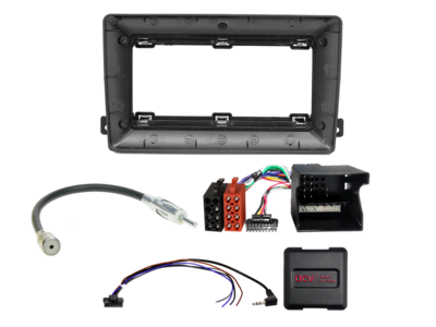 ACV - 2-DIN inbouwkit voor 9-inch radio Ford Transit Custom/Transit/Tourneo Custom 24Pin SWI - artikel 691114-93-1-2