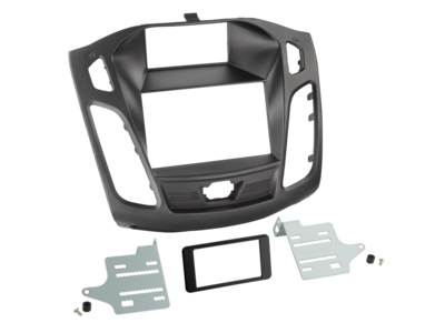 2-DIN Paneel Ford Focus (DYB) 2011-2014 - Zwart