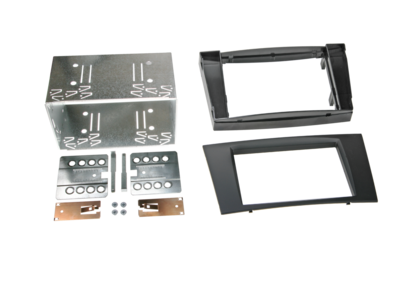 2-DIN Paneel Mercedes Benz E-klasse (W211) CLS-Klasse (C219) - Zwart