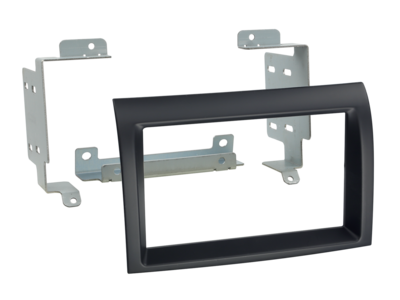 2-DIN Paneel Fiat Ducato - Citroën Jumper - Peugeot Boxer - Zwart