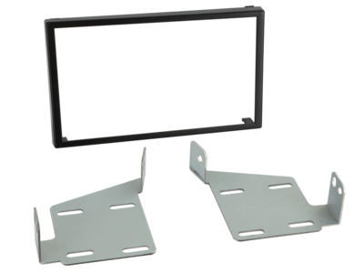 2-DIN Paneel Mitsubishi Space Star 05/2012-> - Zwart