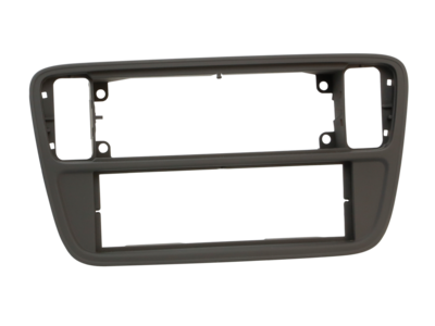 1-DIN Paneel Skoda Citigo (AA/AAN) - Seat Mii (AA/AAN) 2011-2019 - Zwart