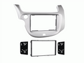 2-DIN radiopaneel Honda Fit/Jazz(GE) 2008-2015 zilver