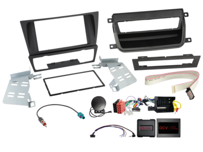 2-DIN KIT BMW 3series zonder smoker package SWC/antenna
