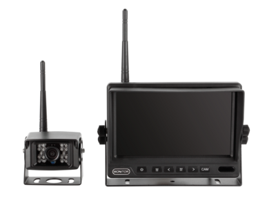 Achteruitrijcamera monitor kit 7" AHD draadloze camera set