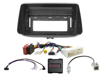 ACV - 2-DIN inbouwkit voor 9-inch radio Hyundai i30 (PED) 2016 - 2018 35Pin/38Pin CAN Bus/antenne - artikel 691143-93-1-1