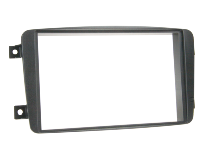 2-DIN Paneel Mercedes Benz - C-Klasse - CLK-Klasse - Vito - Viano - Zwart