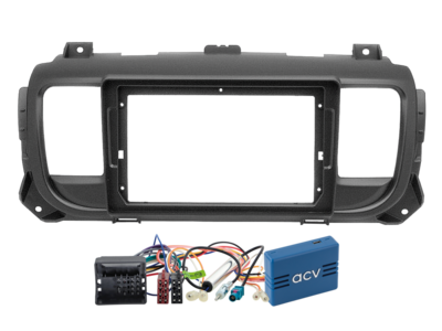 ACV - 9" Kit Citroen/Opel/Peugeot/Toyota 40Pin CAN Bus Pro - 2-DIN Kit - artikel 691041-91-1-1