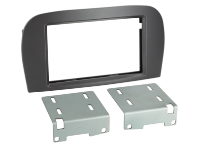 2-DIN Paneel Mercedes Benz SL-Klasse R230 2005-2011 - Zwart