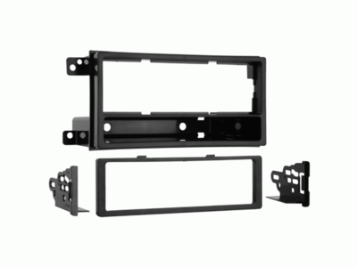 1-DIN radiopaneel met opbergvak Subaru Forester/Impreza