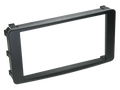 2-DIN Paneel Mitsubishi Lancer (CYO) / Outlander (CWOW/CWB) - Zwart